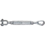 Indusco 939 00146 0.5 x 6 in. Turnbuckle Jaw & Eye End Fittings - Galvanized
