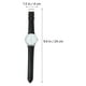 thumbnail image 5 of 1 PC Relojes de PU hombres relojes de pulsera PU Strap Relojes de cuarzo Marido Regalos, 5 of 6