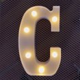 thumbnail image 1 of LED Marquee Letter Lights Sign, Light Up Alphabet Letter for Home Party Wedding Decoration C, 1 of 5