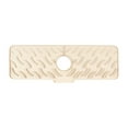 thumbnail image 1 of Wave Pattern Faucet Draining Mat, Thick Silicone Sink Caddy for Countertop, Anti Splash Kitchen Mat for Daily Use, Easy Clean Drainage Pad, 1 of 9
