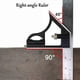 thumbnail image 2 of Carpenter Square Tools Right Angle Ruler Woodwork Protractor Straightedge Combination Measuring Construction Tools for Carpent, 2 of 5