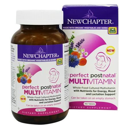 New Chapter - Parfait postnatale multivitamines - 192 comprimés