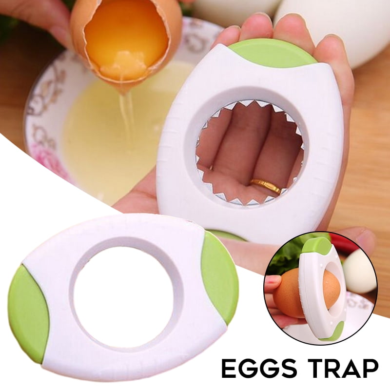 1x Stainless Steel Egg Topper Shell Opener Separator Tool Cracker Kitchen Gadget 