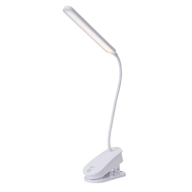 Lámpara de escritorio con abrazadera TANGJMXG LED plegable con puerto USB