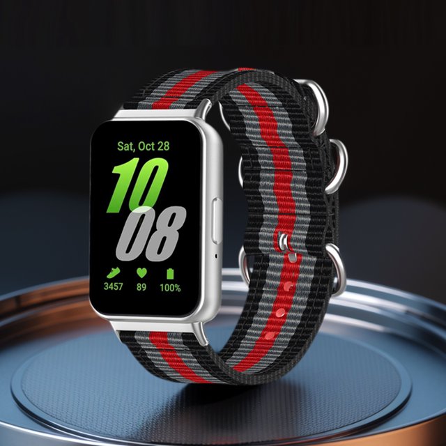 Correa de nailon para Samsung Galaxy Fit 3, correa de repuesto suave para reloj, banda de diseñador