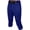 Navy, variant on Exxact Sports Women’s Softball Pants with Zipper Fly, Elastic Bottom and Mesh Panels, Fastpitch Softball Pants for Women (White, Adult Small)