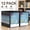 Black, variant on Deli 3 Ring Binders,1" Economy Round Ring View Binders with 2 Interior Pockets for Office,Home, and School Use,200 Sheets, 12-Pack (Mixed Color)