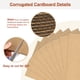 thumbnail image 4 of 100 Uds de Láminas de Cartón Corrugado Grandes de 12X12 Y 1/8 de Grosor para Relleno Y Protección En Embalaje, Proyectos de Arte Y Manualidade Marrón, 4 of 7