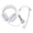 White, variant on Riousery X25 Gaming Headset RGB Rainbow Lighting Wired Adjustable Headband Over-Ear Headphones with Mic, 50mm Drivers, 7.22 ft (2.2 m) Cord for PC, PS4, PS5, Switch, Laptop, Black