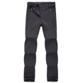 thumbnail image 3 of Pantalones elásticos de invierno para senderismo para mujer, pantalones Softshell de lana para deportes al aire libre, pantalones impermeables para senderismo y esquí de montaña para mujer, 3 of 5