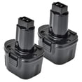 thumbnail image 1 of Batería VANON Ni-MH de 7,2 V, 4800 mAh, para Dewalt DW9057, paquete de 2, 1 of 8