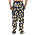 thumbnail image 3 of The Simpsons Mens Homer Pajama Pants Sleepwear Loungewear, Navy, Size: L, Prestigez, 3 of 3