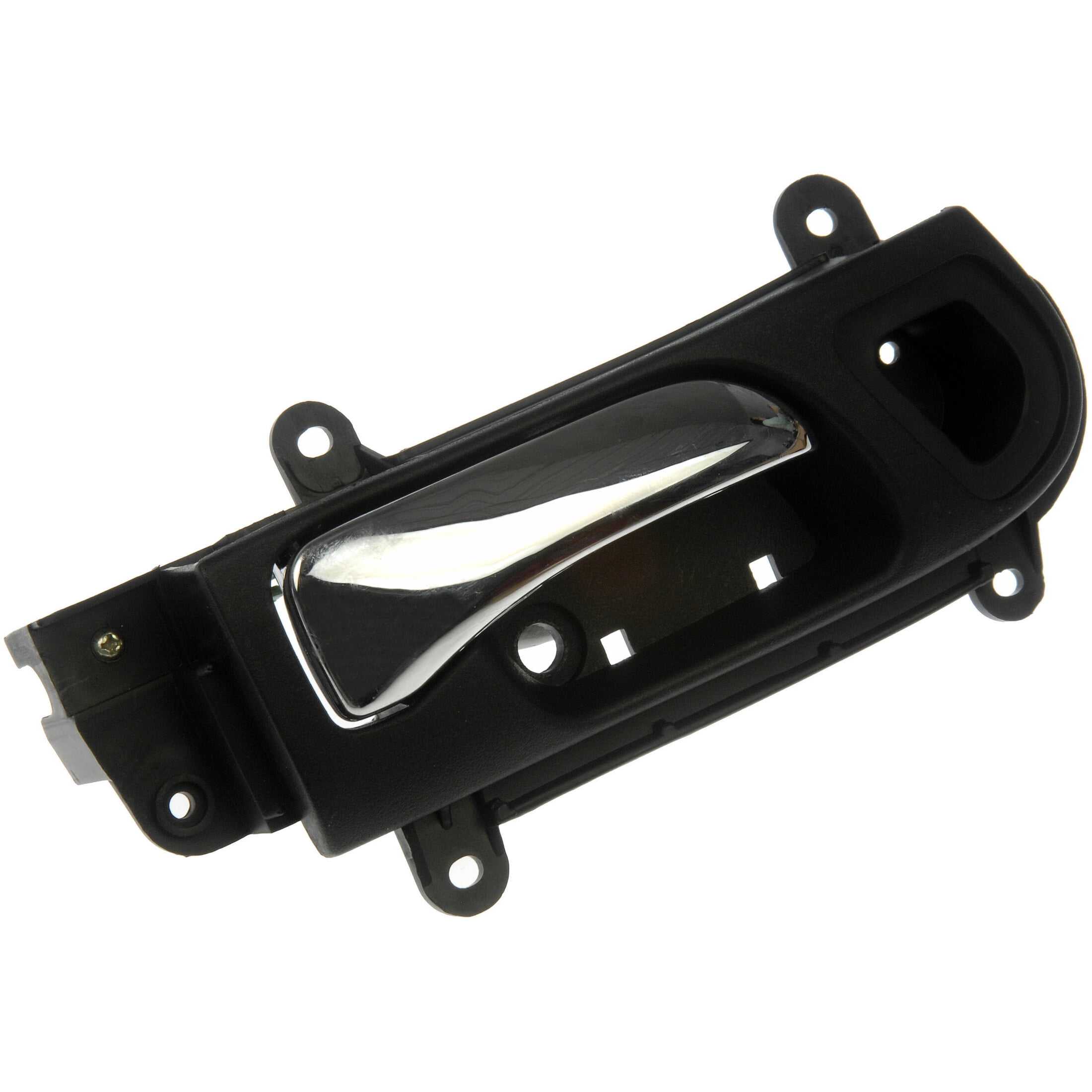 Dorman 81467 Front Passenger Side Interior Door Handle for Specific Honda Models, Chrome Lever; Black Housing