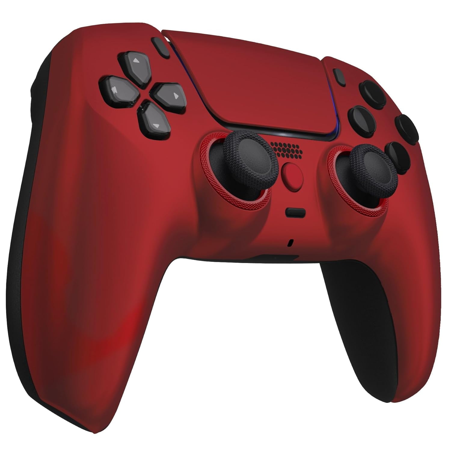 Soft Red MODDEDZONE M Series Custom controller for PS5 - Wireless, OEM-Quality Custom Designs for Playstation 5 Controller- Diverse & Unique Styles for Enhanced Gaming