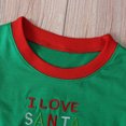 thumbnail image 4 of Spring and Autumn Christmas Homewear Santa Claus Long Suit Children Homewear Children Pajamas Set, 4 of 8