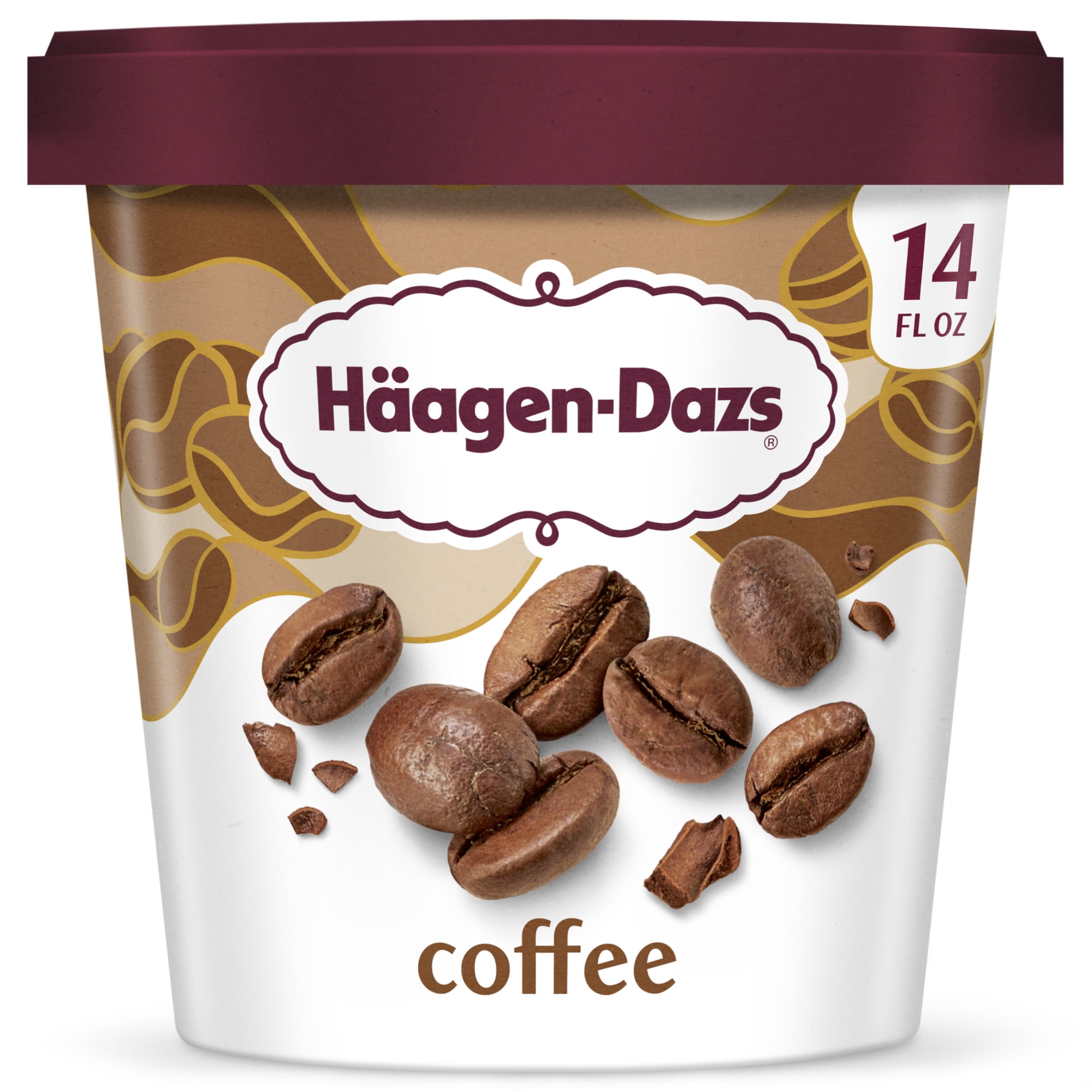 Haagen Dazs Coffee Ice Cream, Gluten Free, Kosher, 14 oz