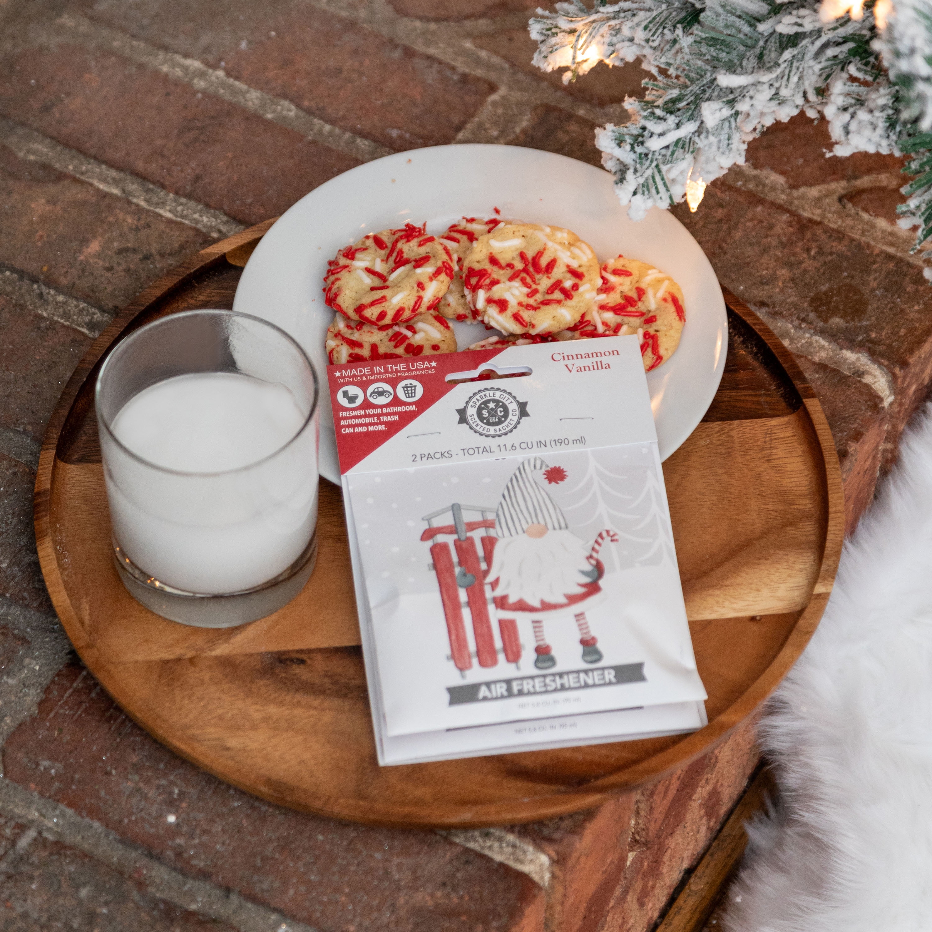 Sparkle City Cmas Gnome Scented Sachets