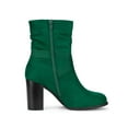thumbnail image 3 of Unique Bargains Bottines à Talon Bloc Décontractées pour Femmes, 3 of 7