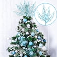 thumbnail image 4 of Adornos navideños Vercraft Coastal Blue White 40 cm, 8 unidades, 4 of 7