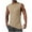 Khaki, variant on yillto Cotton Tank for Mens Sleeveless Workout Gym Muscle Athletic Summer Tops Casual Undershirts