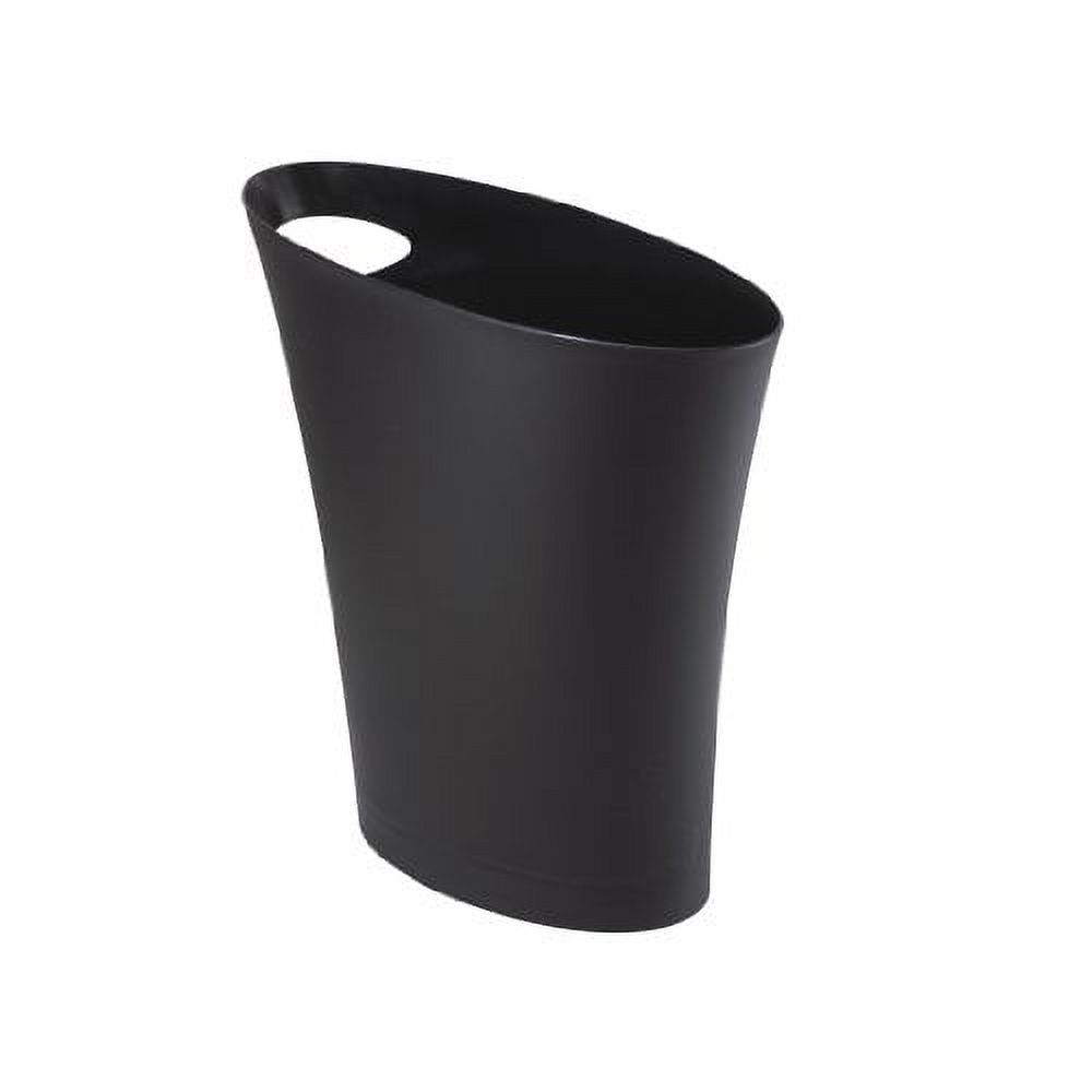 Cq acrylic Slim Plastic Trash Can 1.6 Gallon,Trash can with Toilet Bru –  Home Harmony