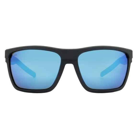 Costa Del Mar Pargo Blue Mirror Polarized Glass Rectangular Men's Sunglasses 6S9086 908601 61