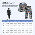 thumbnail image 6 of Bingfone Men'S Pajama Set 2 Piece Loungewear Pjs, Long Sleeve With Pajama Pants-Video Game, 6 of 9