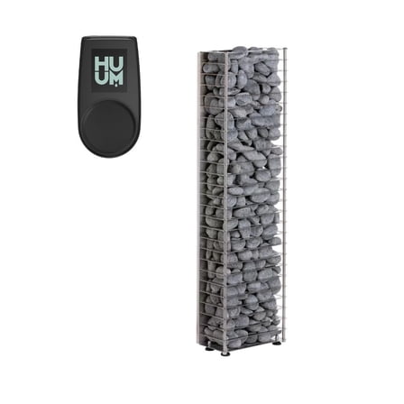 HUUM Cliff Mini Heater 3.5kW w/UKU Control Wifi Black 240V/1