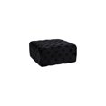 thumbnail image 4 of Velvet Ottoman - Tufted Square Footrest & Extra Seating for Living Room, 4 of 4