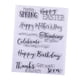 thumbnail image 5 of Sello de goma transparente para manualidades, sellos de letras, arte, álbumes de recortes Primavera, 5 of 9