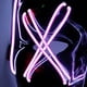thumbnail image 2 of Máscara Máscara Iluminada De Halloween PP Luz Fría Máscara Ergonómica LED Aterradora Brillante Para Cosplay, 2 of 5