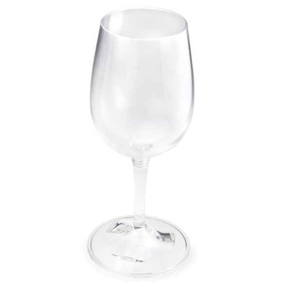 G S I Outdoors Drinking Glass 79302 Nesting Wine Glass; Clear; Copolyester Plastic; 9.2 Ounce; Single