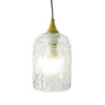 thumbnail image 5 of Ashcroft Furniture Glowline Pendant Lamp - Gold and Clear, 5 of 5
