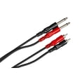 thumbnail image 4 of Cable de interconexión Hosa CPR-202 Dual 1/4 TS a Dual RCA, 4 of 6