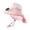 Z2 Pink, variant on Ticikt Summer Sun Wide Brim Bucket Hat for Kids Boys Girls Fisherman Style Neck,Black