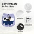 thumbnail image 6 of Lsque Bernese Mountain Dog Sitting Bath Tub Printed Women's Running Shorts with Liner Pockets,Elastic Quick Dry Workout Athletic Gym Yoga Shorts,Womens High Waist Shorts-Large, 6 of 9