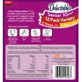 thumbnail image 3 of Hartz Delectables Bisque & Stew Senior 10+ Lickable Wet Cat Treats Variety Pack, 12 Pack, 3 of 8