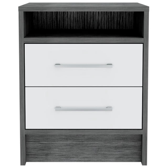 TUHOME Eter Table de Nuit Tables de Nuit en Bois d'Ingénierie en Multicolore