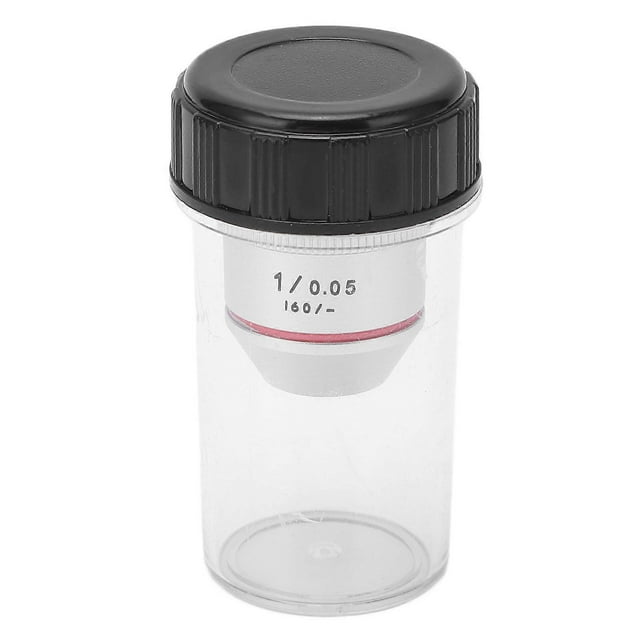 Objectif de microscope achromatique RMS fileté 1X 195 Objectif achromatique pour microscope biologique