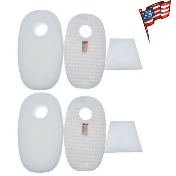 2 Filter Sets For Shark Rocket DeluxePro HV320, HV319QHV321, HV322
