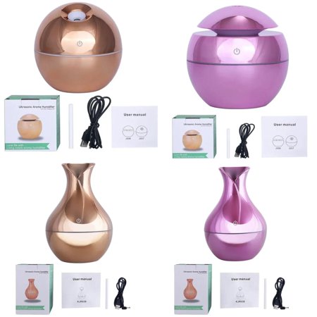 

Relaxing Ultrasonic 7 Color Change Cool Mist Essential Oil USB Diffuser - Office Air Purifier Supplement for Relaxation and Stress Relief - LED Night Light