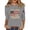 czb# Grey475, variant on Patriotic Graphic T Shirt For Women 4Th Of July Long Sleeve Crewneck Holiday Casual Comfortable Tee Summer Fall Basic Layering 250 Years Celebration Anniversary Shirts Top,Pink,S