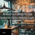 thumbnail image 2 of THTGDW-LED A19 Lamp 12W 100W Equivalent 2700K Warm White 90+ CRI Gold Crown Medium Base 120V Dimmable – Part S12540, 2 of 4