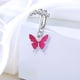 thumbnail image 4 of Colgante de mariposa para uñas sin perforar, anillo para ombligo, uña postiza que gotea aceite, adorno para ombligo con forma de mariposa, 4 of 6