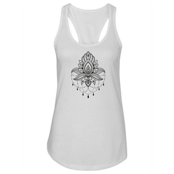 Ethnic Floral Paisley Tank Women -Image by Shutterstock, Female Medium