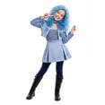 thumbnail image 5 of Rise Red Princess Costume for Women Adult, Halloween Cosplay Outfit with Jacket Top and A-Line Skirt Pants, Anime Cosplay, 5 of 7