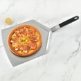 thumbnail image 4 of Pala para pizza grande de acero inoxidable con mango, accesorios plegables para pizza, 4 of 5