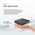 thumbnail image 5 of MLLSE M2 Pro Mini PC Potente 8 GB de RAM, 256 GB SSD, Intel J3710, Windows 10: Compacto e ideal para el hogar, la empresa y los juegos, 5 of 5