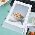 thumbnail image 4 of 12 Sheets 11 Disc Letter Tab Dividers Clear Discbound Tab Dividers 6-Tab Letter Binder Dividers 6 Tabs Plastic Divider with Stickers Disc Bound Planner Index Pages for DIY Making, 4 of 6