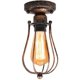 thumbnail image 1 of Lámpara de techo creativa de Metal, accesorio de iluminación de hierro E27 Edison Rust para Bar, dormitorio, cocina, restaurante, cafetería, pasillo, 1 of 1